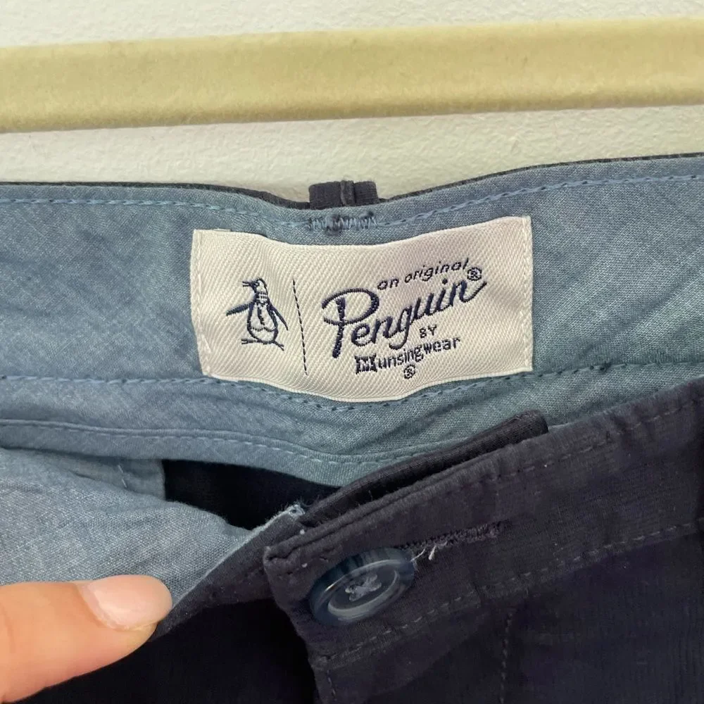 Original PENGUIN Stretch Navy Slim Fit Mens sz 30 (NWT)